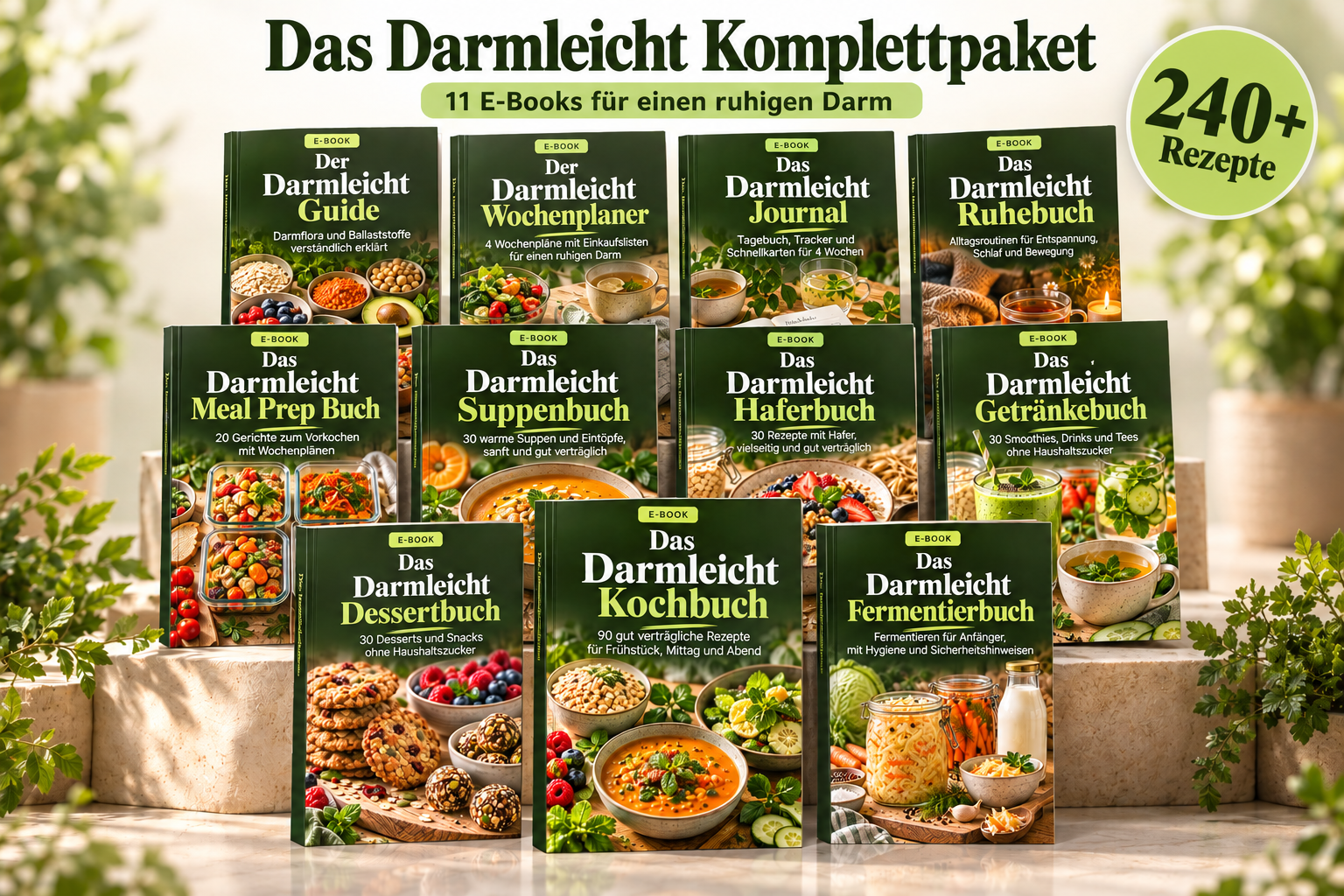 Darmleicht Komplettpaket mit 11 E-Books