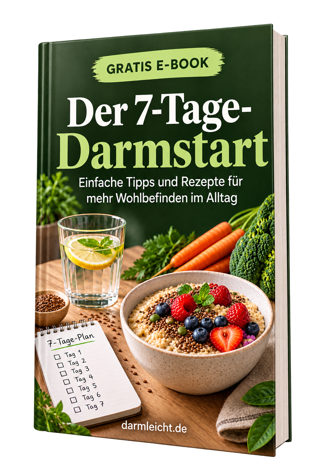 E-Book Cover: Der 7-Tage-Darmstart
